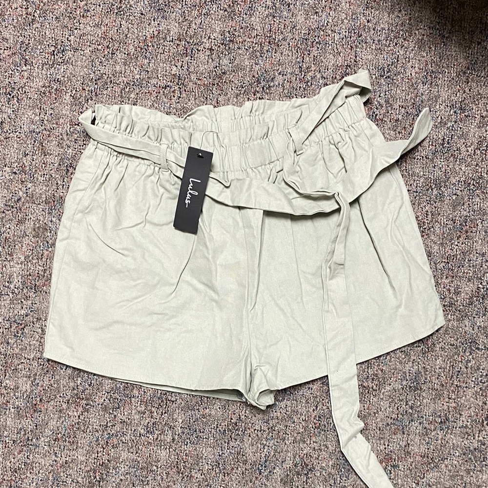 Lulu's High Waist Shorts New With Tags